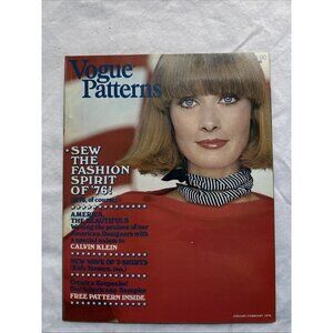 VOGUE PATTERNS - Jan/Feb 1976